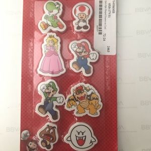 Mario erasers